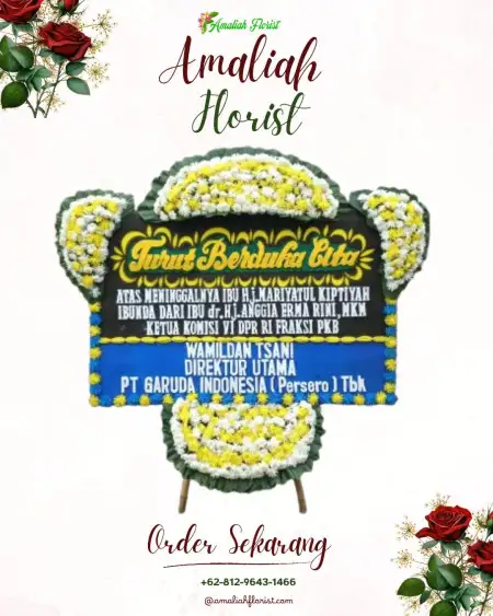 Papan Bunga Duka Toyareka